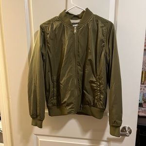 Old navy olive green bomber jacket